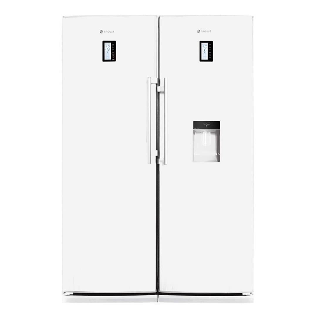 یخچال و فریزر دوقلو کوئین اسنوا SN5-SN6-0190SW